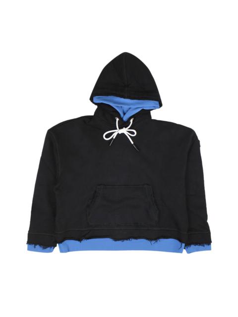 Palm Angels Double Layer Hoodie 'Black'