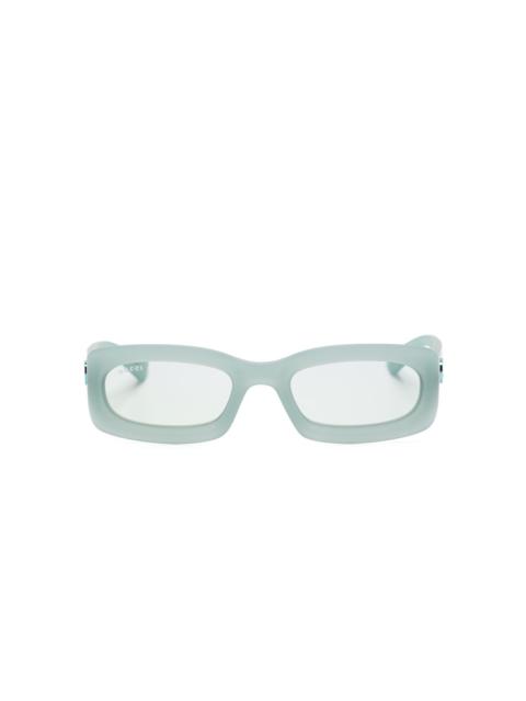 GUCCI rectangle-frame sunglasses