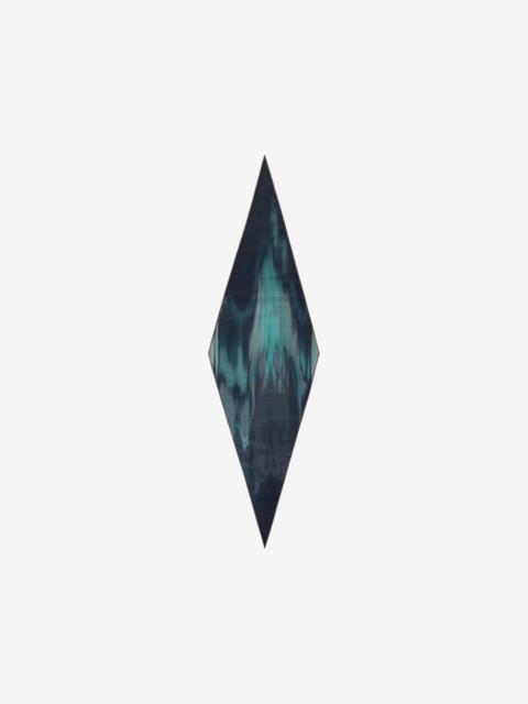 ZEGNA abstract-print diamond-shaped scarf
