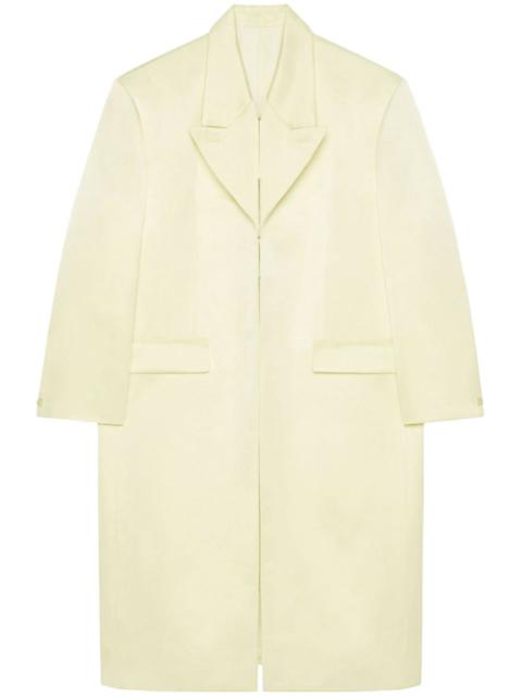 Givenchy silk-satin coat