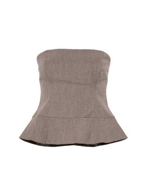 beaufille Francis twill bandeau top