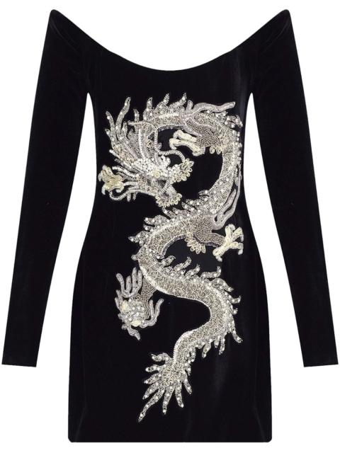 THE NEW ARRIVALS ILKYAZ OZEL Selva mini dress