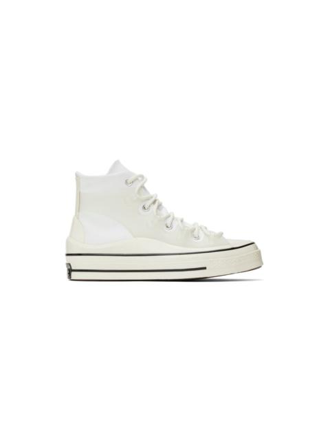 Converse White Chuck 70 Utility Hi Sneakers