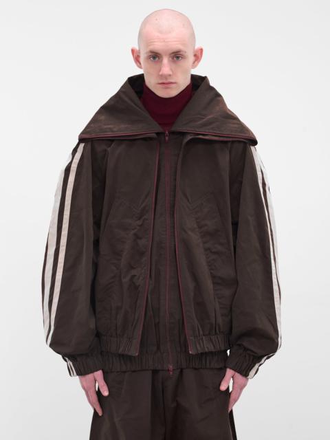 EGONLAB Brown Layered Fusion Track Jacket