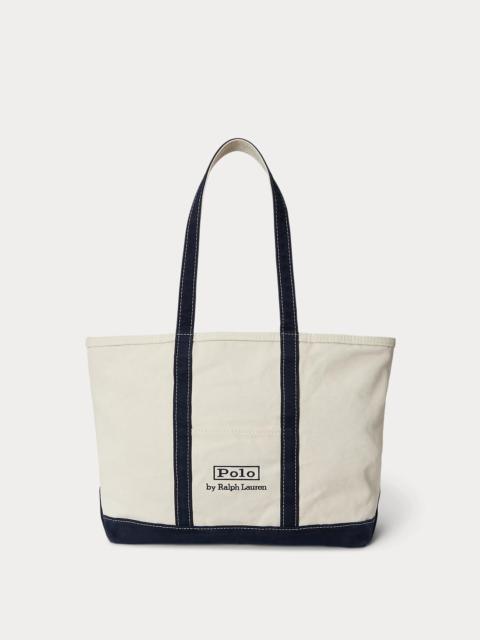 Polo Ralph Lauren Logo Canvas Medium Tote