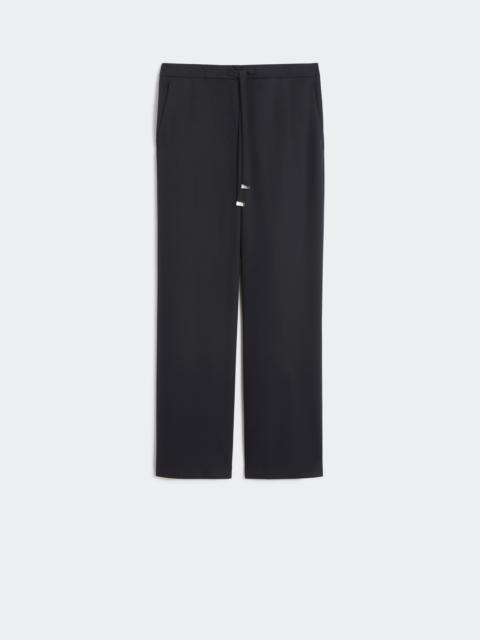 'S Max Mara Wool gabardine trousers - ULTRAMARINE