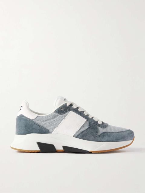 Jagga Suede and Mesh Sneakers