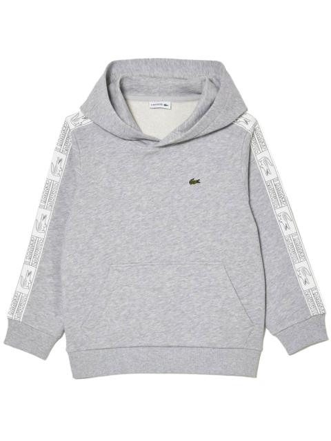 LACOSTE Fleece Cotton Hoodie GS "Grey Chine" SJ1225 CCA