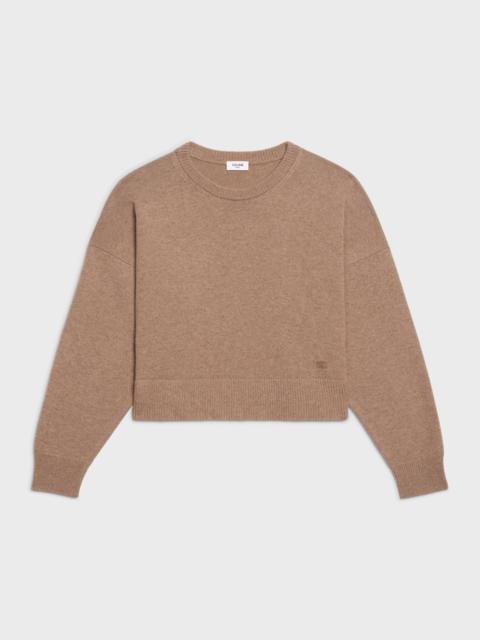 CELINE HERITAGE CASHMERE TRIOMPHE SWEATER