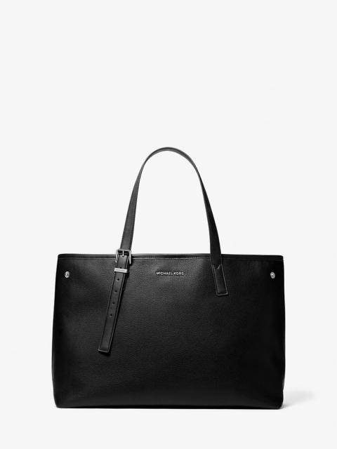 MICHAEL KORS Hudson Medium Pebbled Leather Everyday Tote Bag