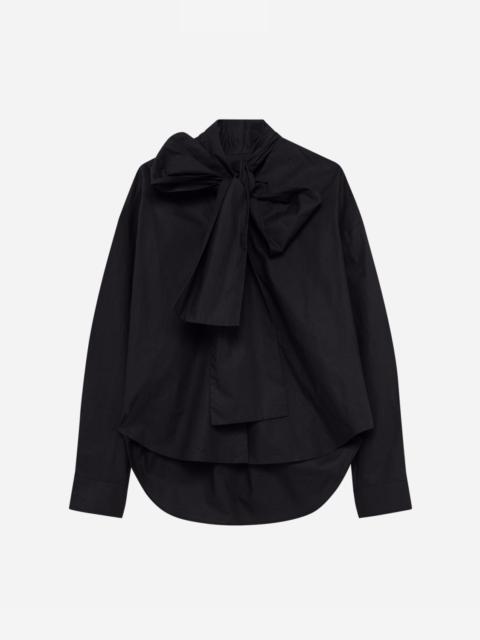 MSGM Poplin shirt with scarf