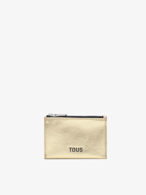 TOUS Gold-colored Change purse cardholder TOUS New Dorp