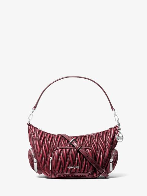MICHAEL KORS Merritt Small Matelassé Convertible Shoulder Bag