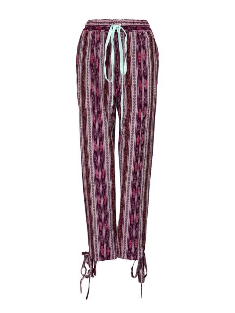 ALIX OF BOHEMIA Baja Striped Cotton Jogger Pants stripe