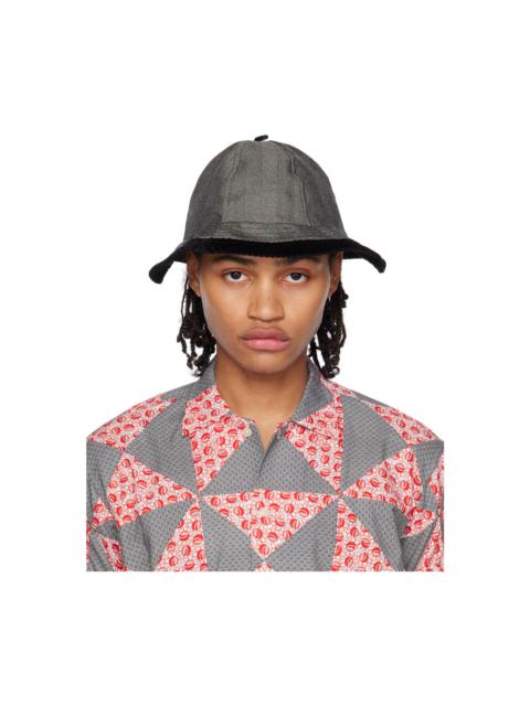 Gray Grandfather Bucket Hat