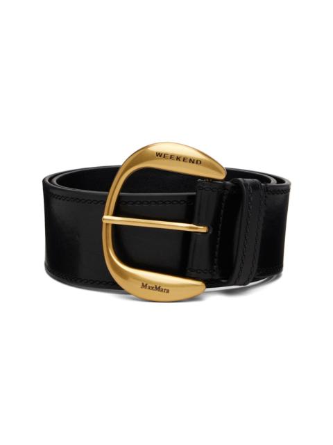 WEEKEND Max Mara Black Wkalaccato Belt