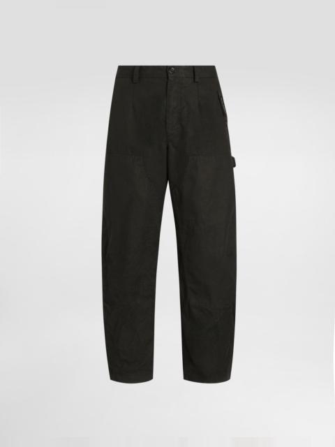 Dolce & Gabbana Technical cotton trousers