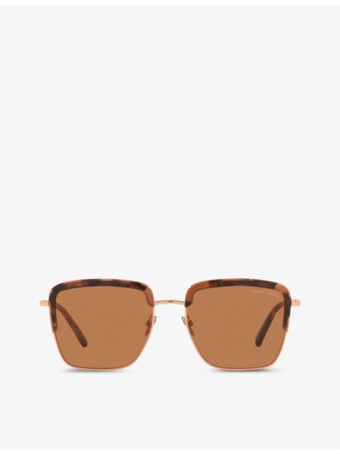 GIORGIO ARMANI AR6126 square-frame acetate sunglasses