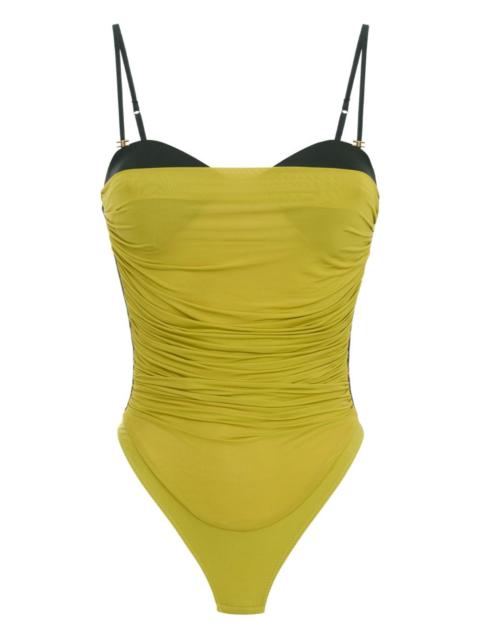 ELISABETTA FRANCHI ruched bodysuit