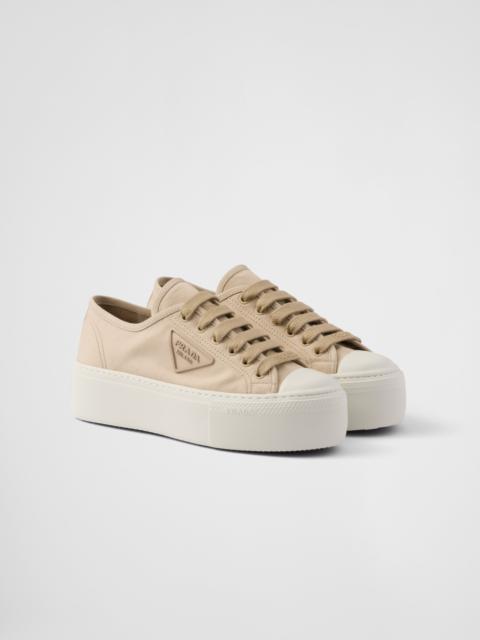 Prada Laced fabric sneakers | REVERSIBLE