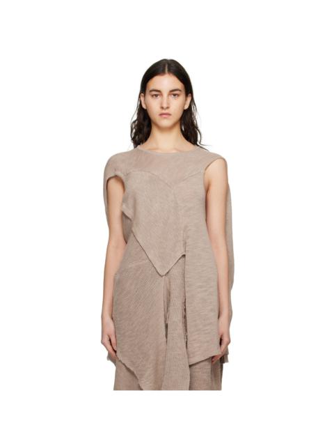 Taupe Rovina Vest