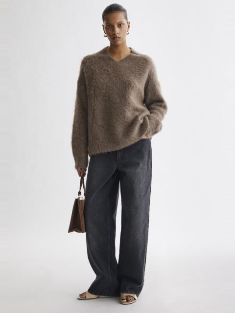 AERON FRANK
Alpaca blend V-neck sweater