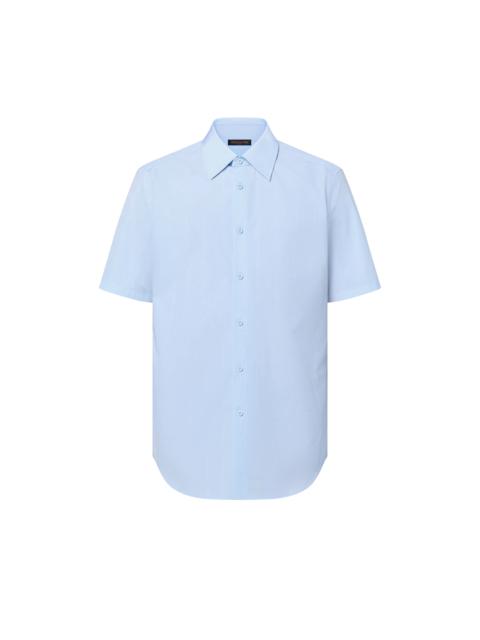 Short-Sleeved Cotton Shirt