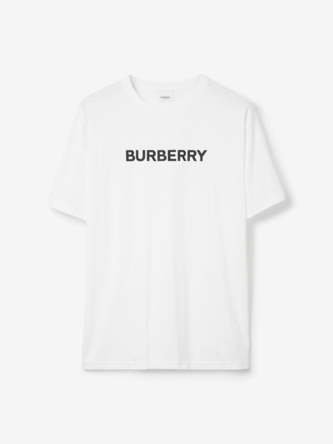 Burberry Logo Print Cotton Oversized T-shirt