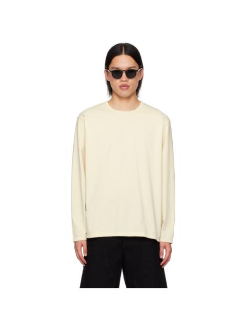 Beige COOLMAX Long Sleeve T-Shirt