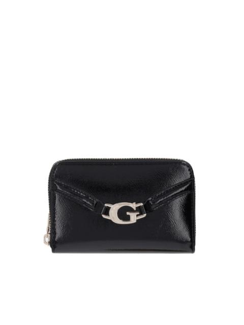 GUESS USA logo-plaque wallet