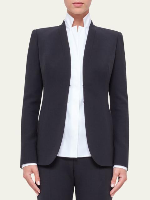 AKRIS Shawl-Collar Wool Jacket