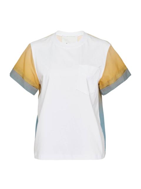 3.1 Phillip Lim Ombré Voile Combo T-Shirt