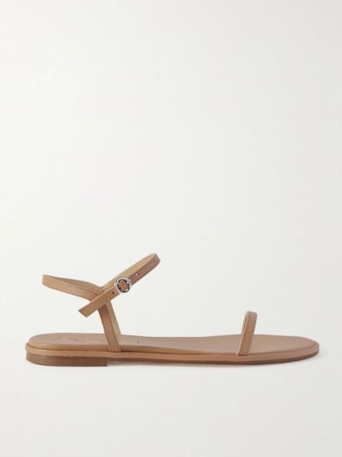 Aeyde Nettie leather sandals Tan