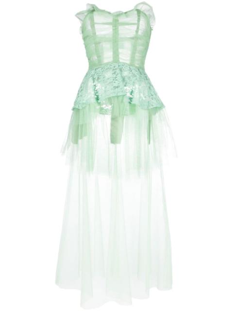 Maison Margiela tulle corset dress