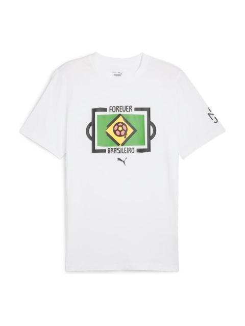 PUMA x Neymar Jr x Copa America Soccer T-shirt 'White' 659219-01