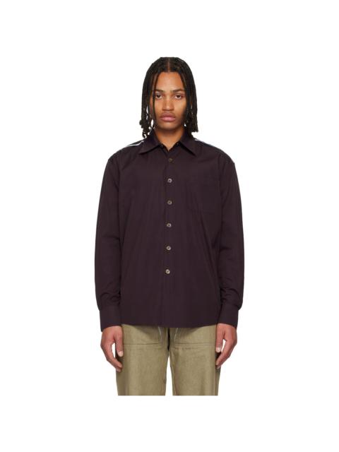 Our Legacy Burgundy Above Shirt