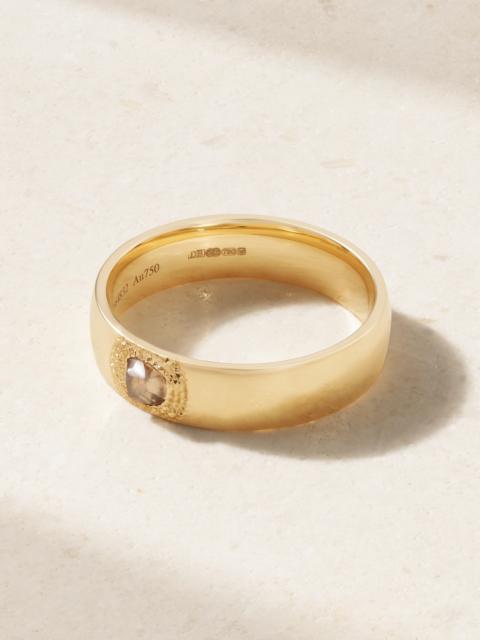 De Beers Talisman Large 18-karat Gold Diamond Ring