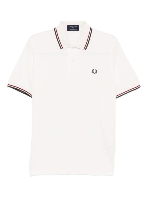 Fred Perry logo-embroidered polo shirt
