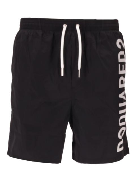 DSQUARED2 logo-print swim shorts