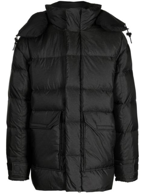 padded hooded jacket