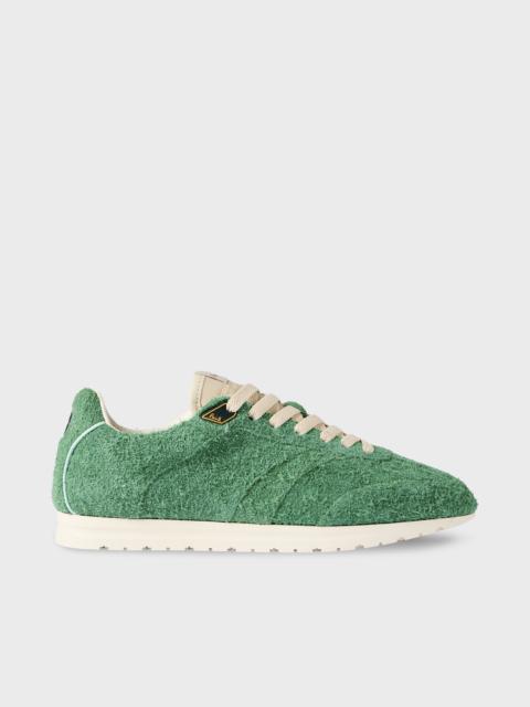 Paul Smith Green Suede 'Minky' Trainers