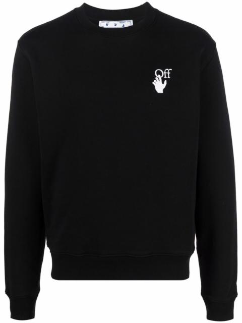 Degradé Arrows crew neck sweatshirt