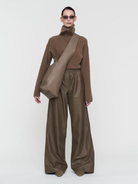 JOSEPH Nappa Leather Ashbridge Trousers