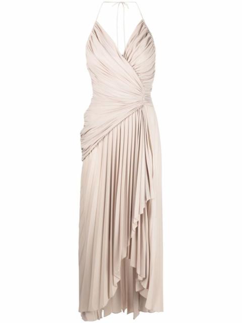 ALEXANDRE VAUTHIER draped 비대칭 드레스