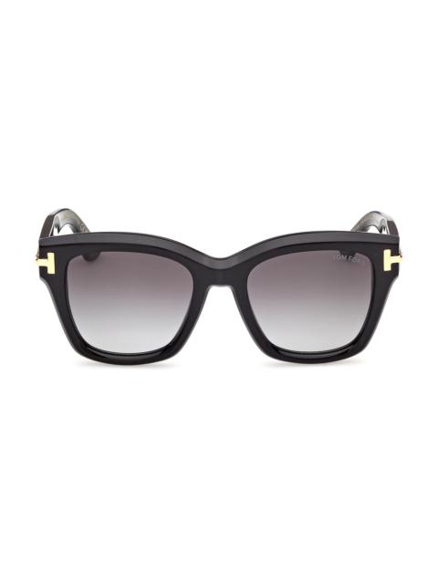 TOM FORD Women's TOM FORD Icon 53MM Square Sunglasses - Black