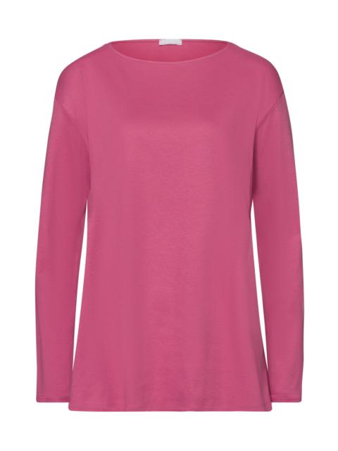 HANRO Loie Relaxed Round Neck Cotton Top