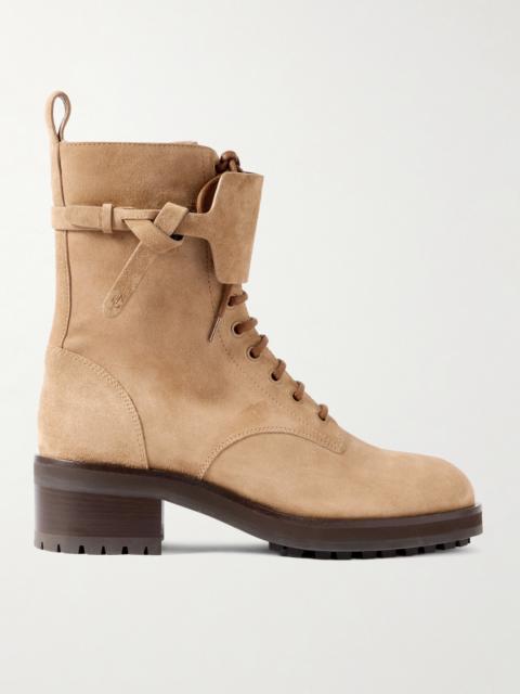 JIMMY CHOO Rosabel 55 Suede Ankle Boots