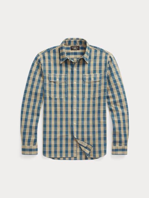 RRL by Ralph Lauren Plaid Woven Workshirt