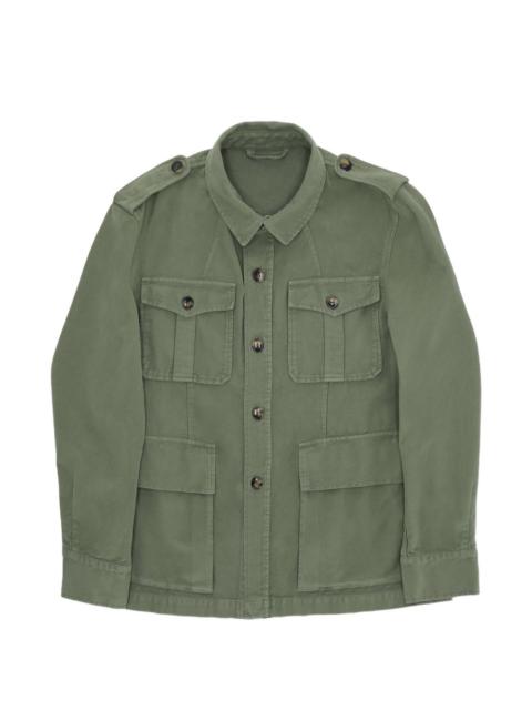 FORTELA buttoned four-pocket overshirt