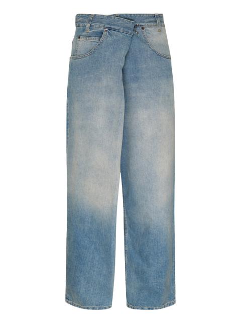 Maison Margiela Wrap Denim Trousers